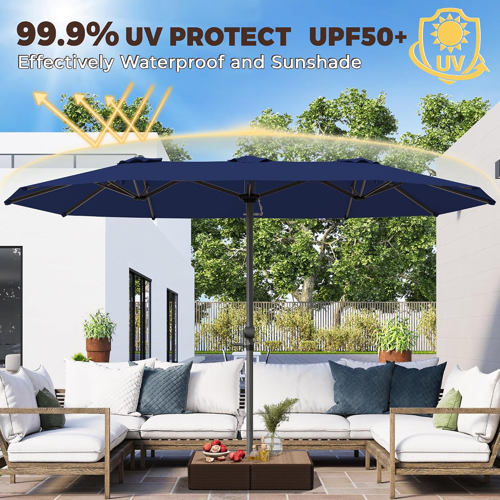 15ft Rectangular Patio Umbrella