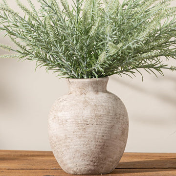Ceramic Flower Vase Home Decor - Farmhouse Table Vases Rustic Vintage