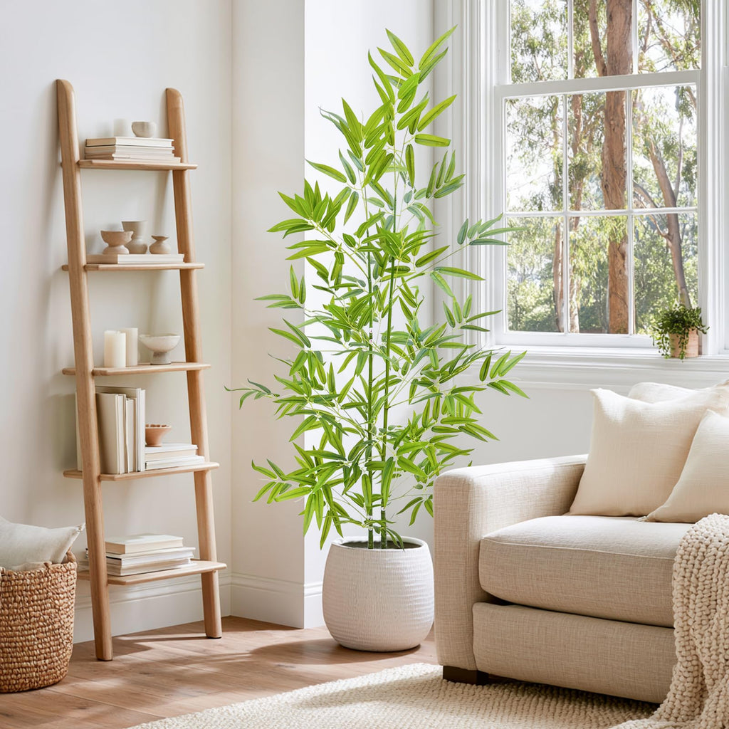 Artificial Dragon Scale Bamboo Tree 5 ft with Pot