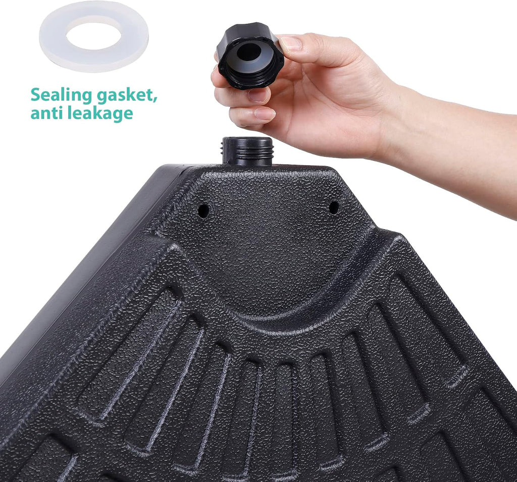 4 Piece Cantilever Offset Patio Umbrella Base