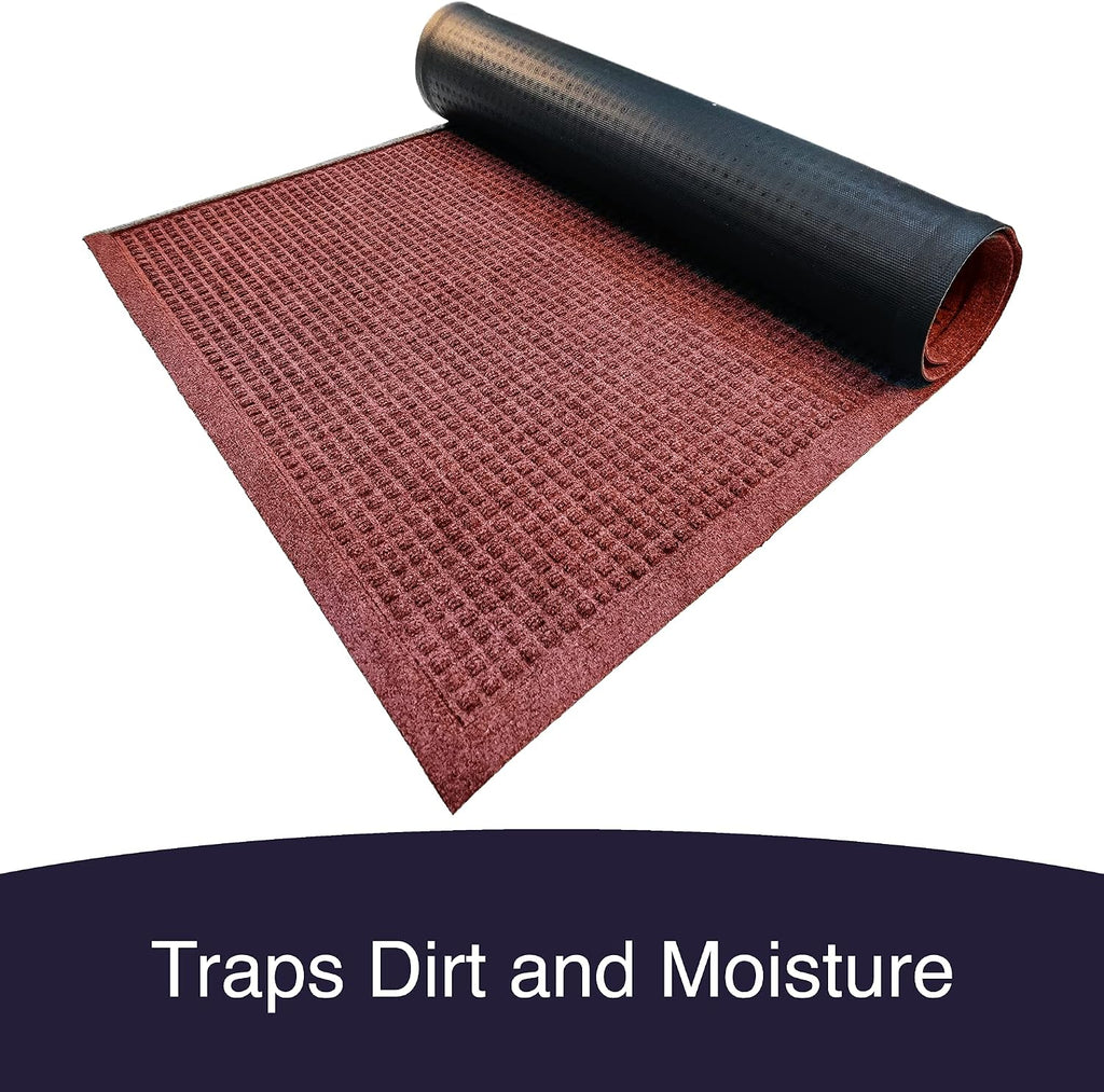Water Trapper Doormat, 24" x 36", Brown