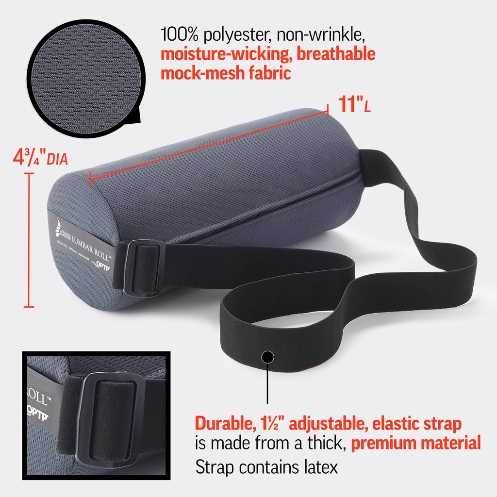 The Original McKenzie Lumbar Roll - Standard Density Low Back Support