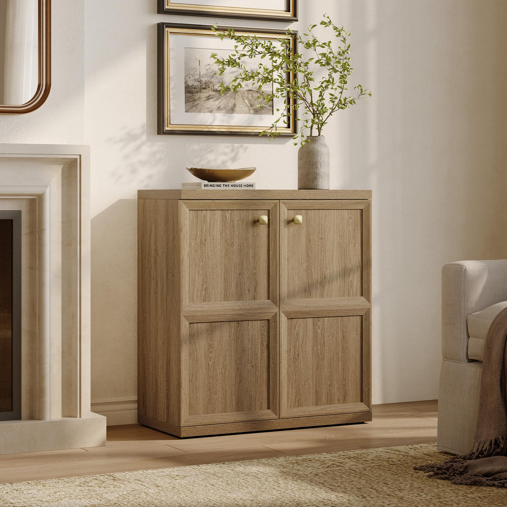92.7"W Buffet Cabinet, Extra Long Sideboard Cabinet