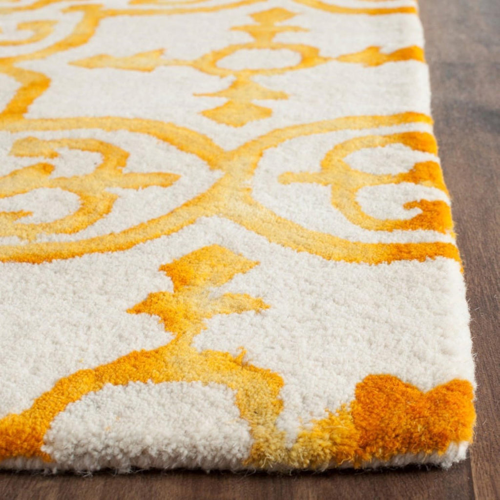Dip Dye Area Rug - 10' x 14', Grey & Charcoal, Handmade Moroccan Watercolor Wool