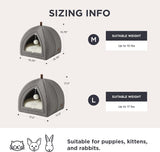 Cat Beds for Indoor Cats - 2 in 1 Cat Cave House Tent for Kittens and Small Pets with Removable Washable Cushioned