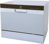 SD-2224DSB: Countertop Dishwasher with Delay Start & LED - Silver
