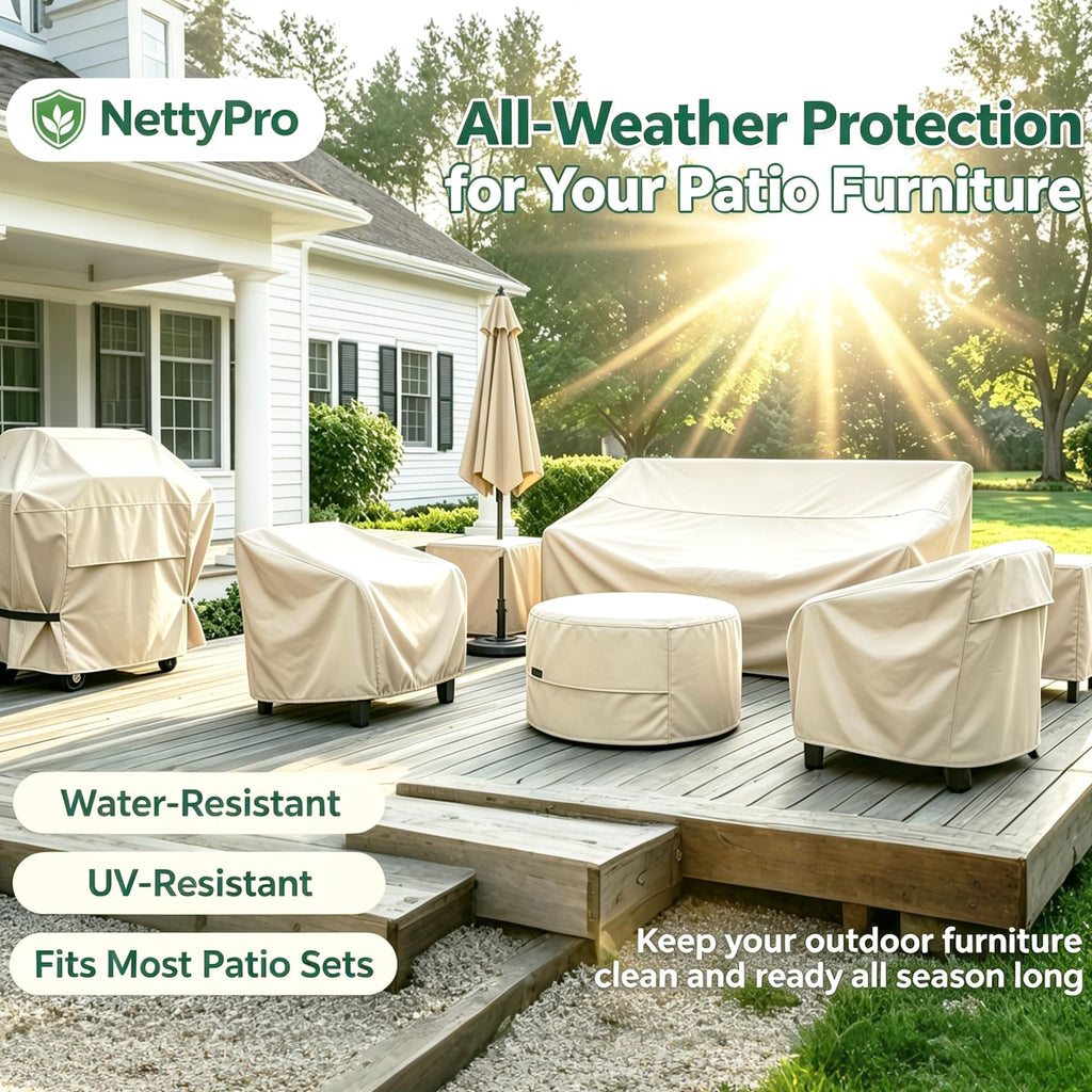 Fire Pit Table Cover Rectangular Waterproof, 48x28 inch