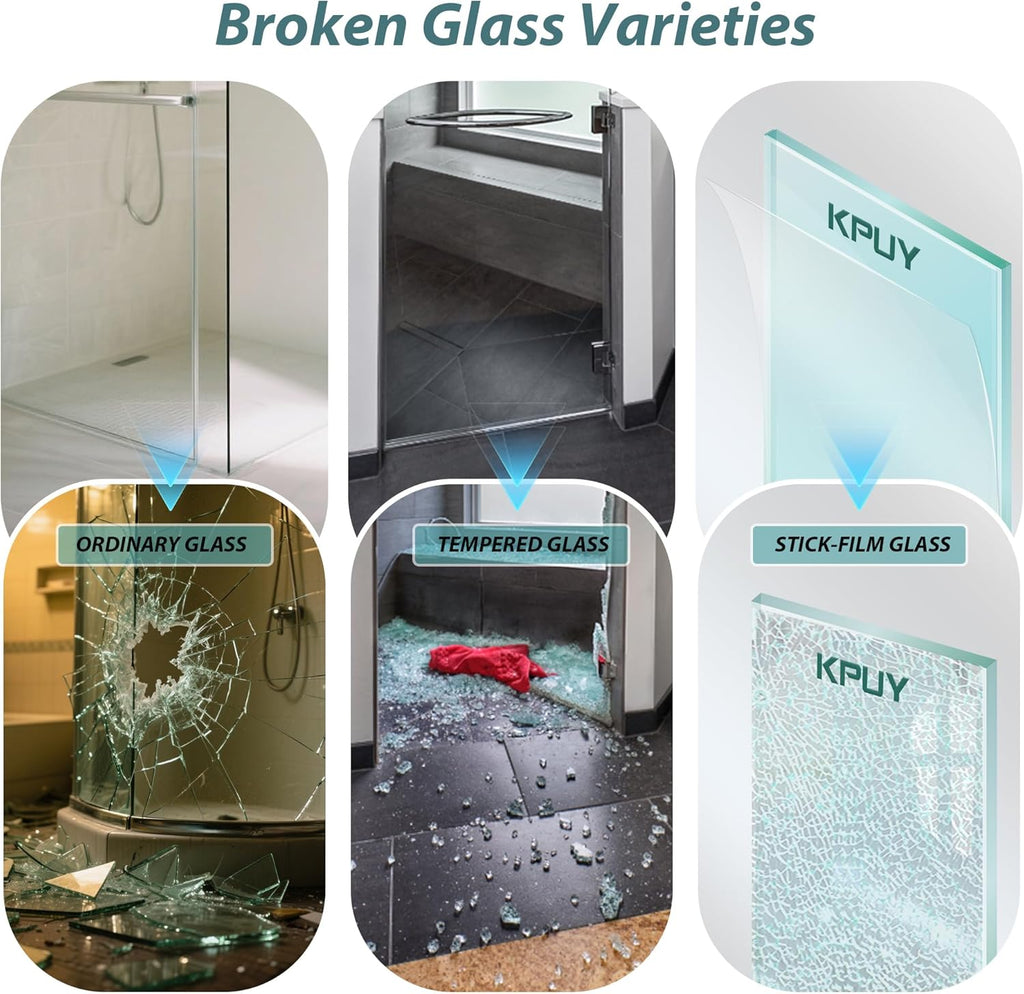 Frameless Shower Door, 55-60" W x 76" H Double Sliding Glass Shower Door