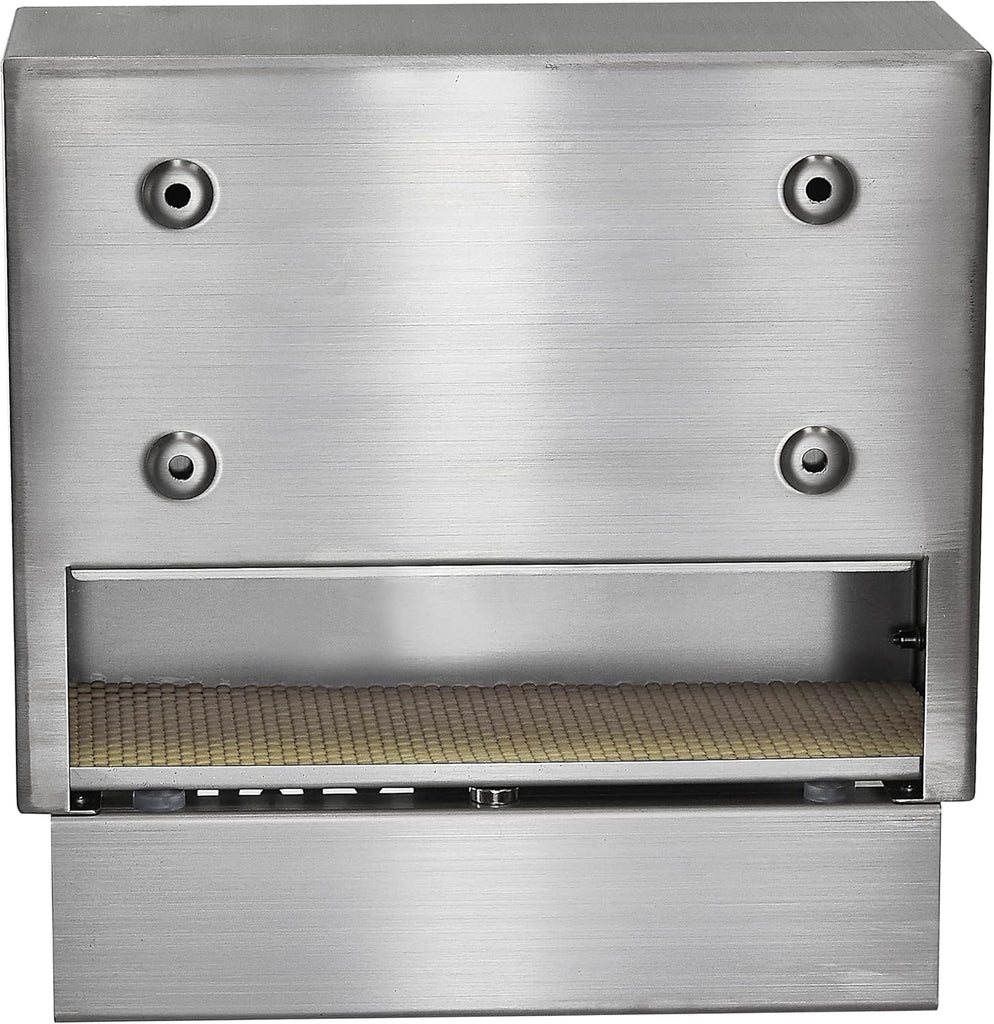 Stainless Steel Mailbox for Walls, Heavy Duty Wall Mounted Mailbox with Newspaper Holder - Silver