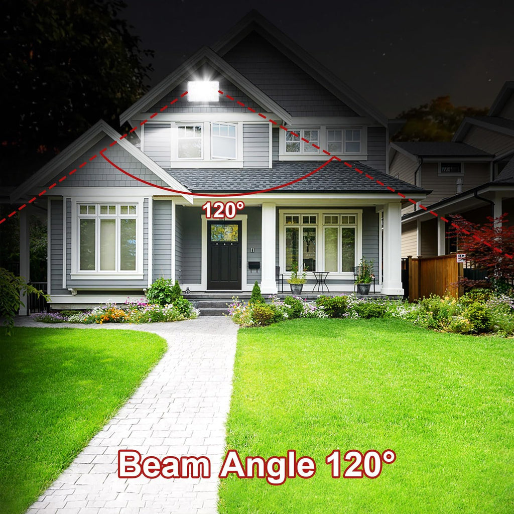 200W Led Outdoor FloodLight, Exterior Flood Lights, Led Stadium Lights, Plug in Flood Light, for Yard, Garden
