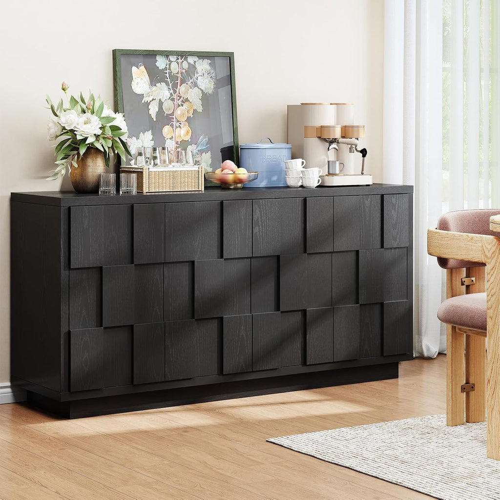 60" Sideboard Buffet Cabinet with Storage