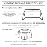 Harmony Scroll Woven Damask Fabric Tablecloth, Everyday, Parties, Special Occasions, Weddings and Ho