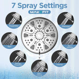 Filtered Shower Head - High Pressure Shower Head with Filter for Hard Water Softener