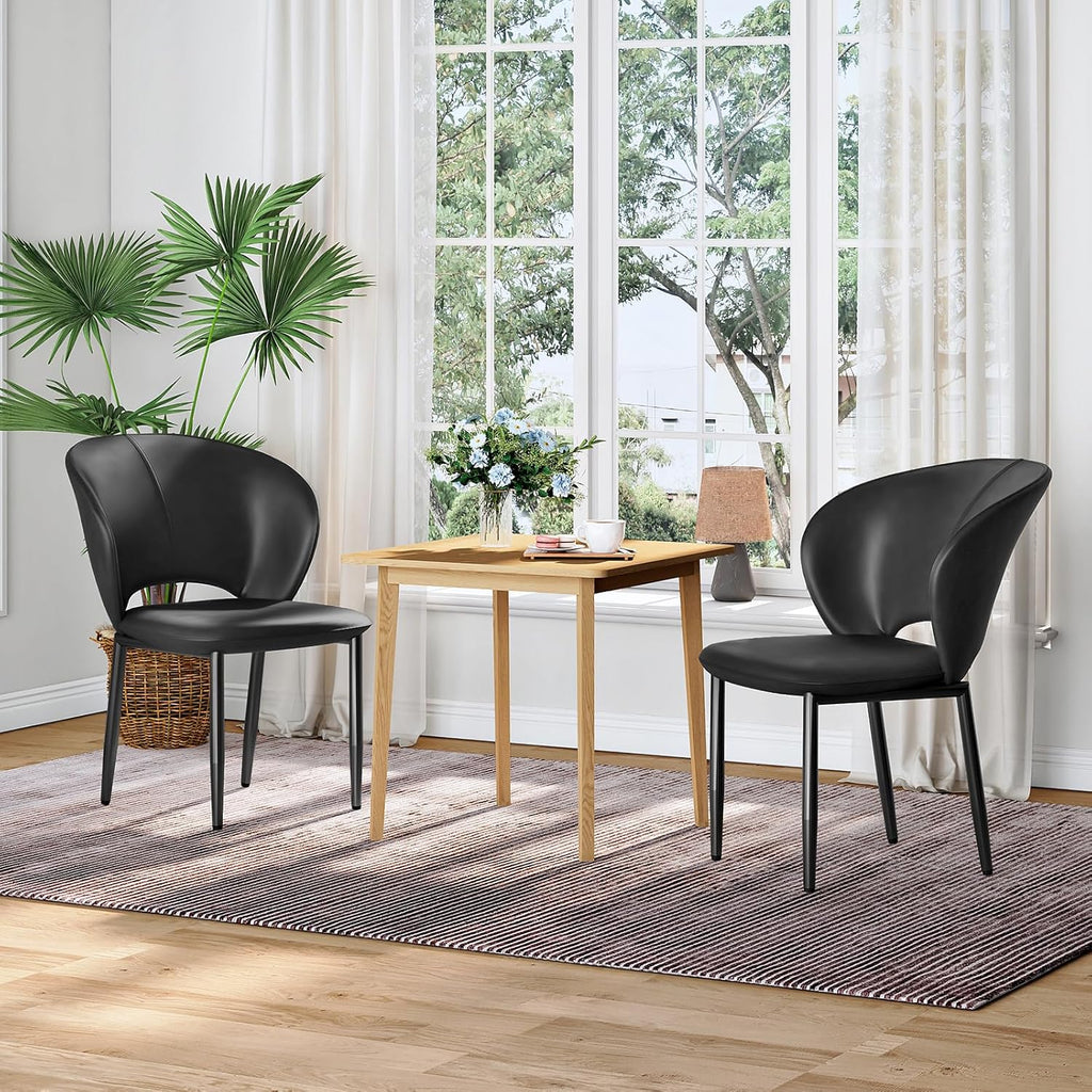 Dining Chairs Set of 2, Kitchen Chairs, Modern Upholstered Dining Room Chairs for Living Room, Dining Room