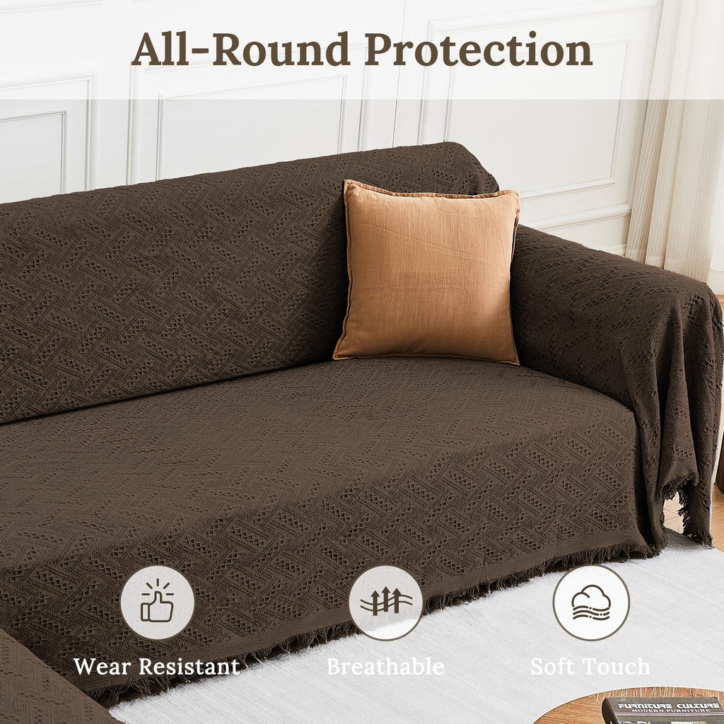 Sectional Couch Covers for Sectional Sofa L Shaped Couch Cover Blanket 2 Pieces Sofa Covers Sectional Couch Cover L
