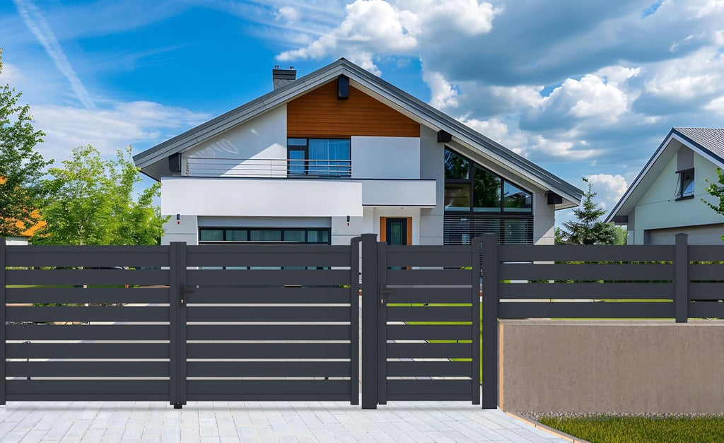 Reno Fence Panel 168 x 69 cm Anthracite