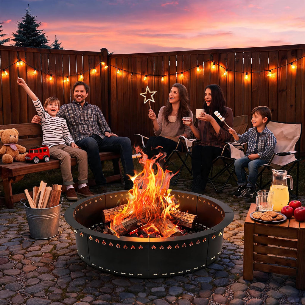 Smokeless Fire Pit Ring Insert 48 Inch