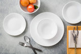 Vitrelle 18-Piece Service for 6 Dinnerware Set Triple Layer Glass and Chip Resistant