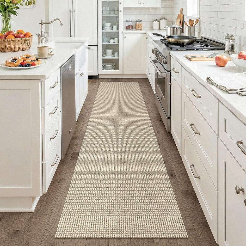 Runners for Hallways 2x8 ft Washable Kitchen Runner Non Slip Rubber Backed Hall Runners Cotton Entryway Runner Rugs