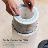 Air Purifier for Home, Clean Sense, HEPA-Exceeding Filter, Captures Pollutants, Pet Dander, Dust, Od