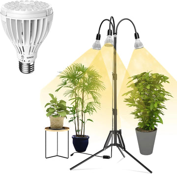 32W Grow Light Bulbs for Indoor Plants 96W Grow Lights for Indoor Plants