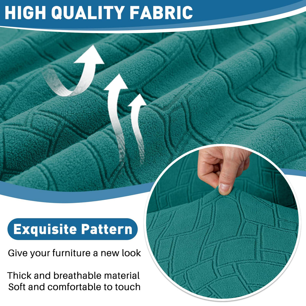 Waterproof Sectional Couch Cover 4 Pieces Stretch Couch Cushion Covers for Sectional Sofa L Shape Seat Slipcovers