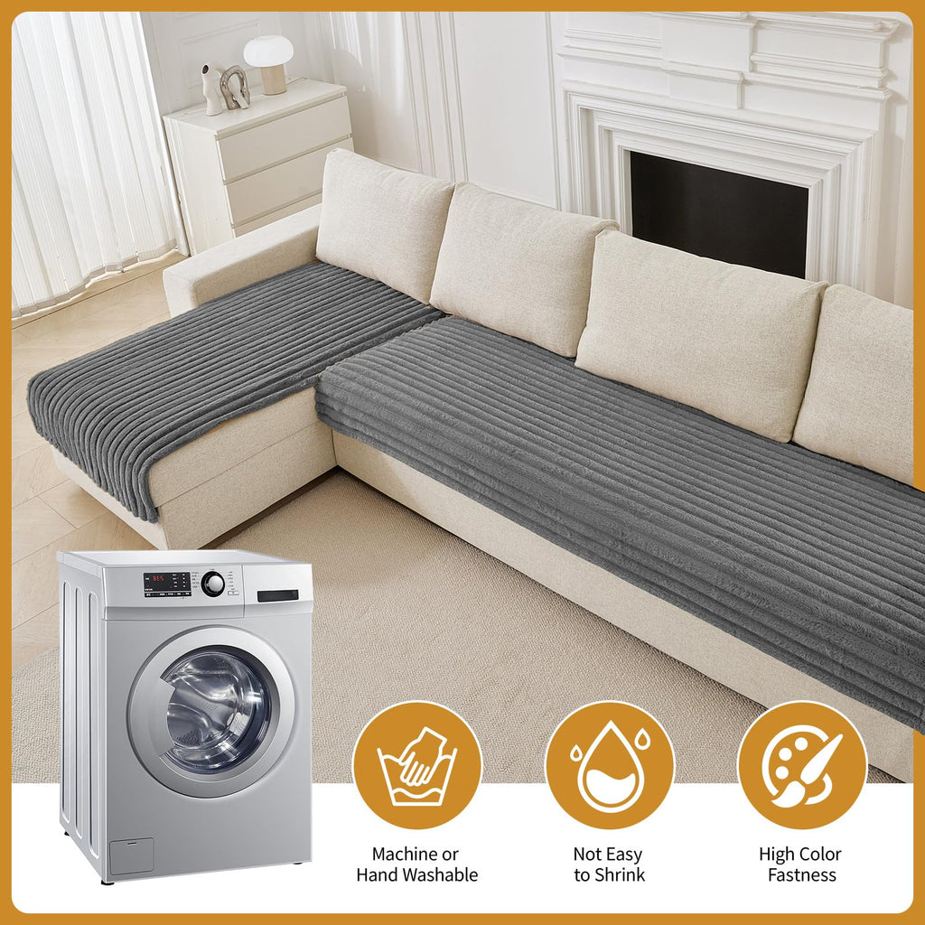Waterproof Couch Covers for Sectional Sofa, L Shaped Couch Cover