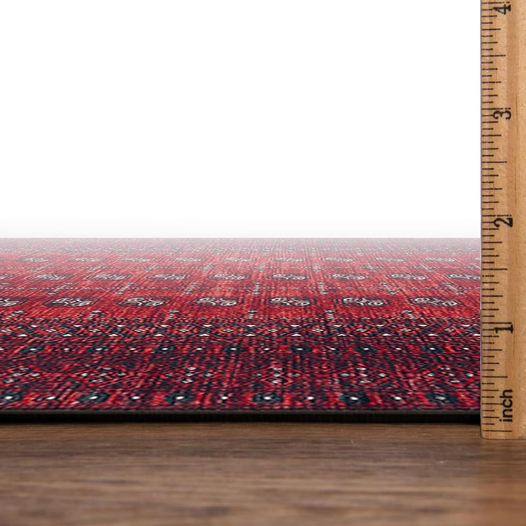 30"x120" Rug - Machine Washable Runner Rug with Non-Slip Backing, Ideal