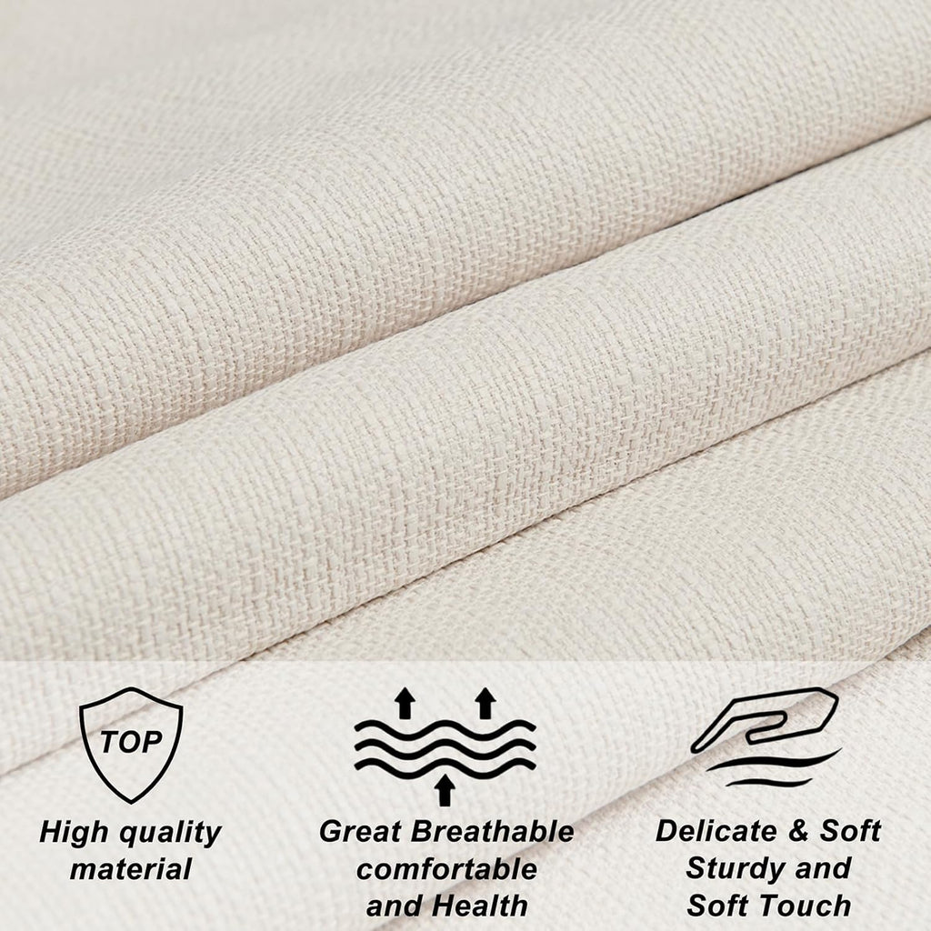 Linen Upholstered Headboard King/Cal King Latest Model Wall Mount, Bed Frame Mount
