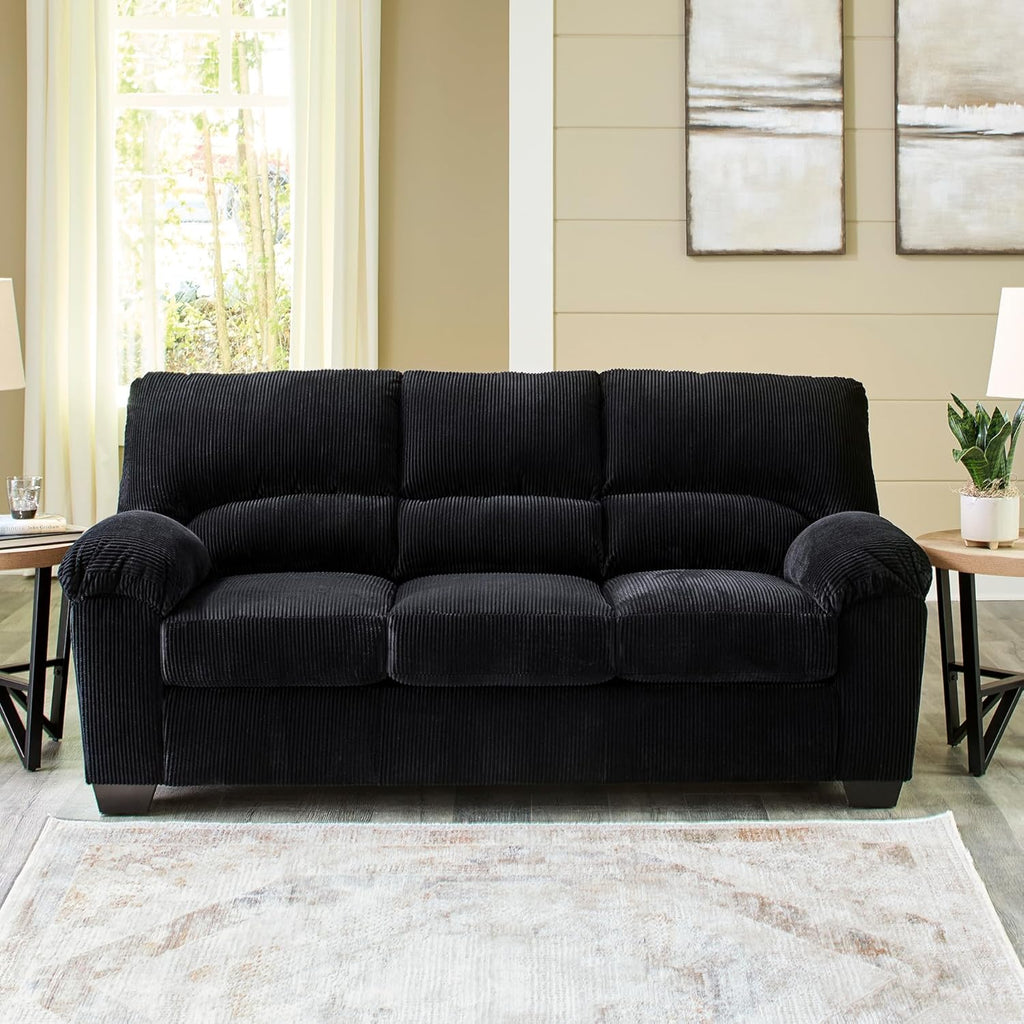 SimpleJoy Modern Sofa for Living Room, Black