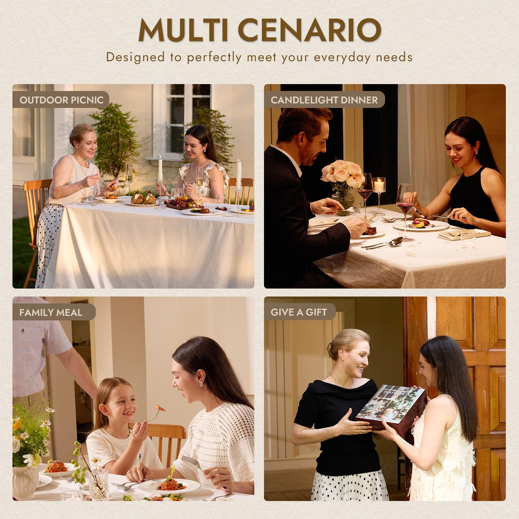 60-Piece Silverware Set, 18/10 Stainless Steel