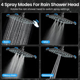 High Pressure Rain Shower Head with Handheld