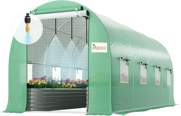 Premium 15x7x7 FT Greenhouse for Outdoors, Large Heavy Duty