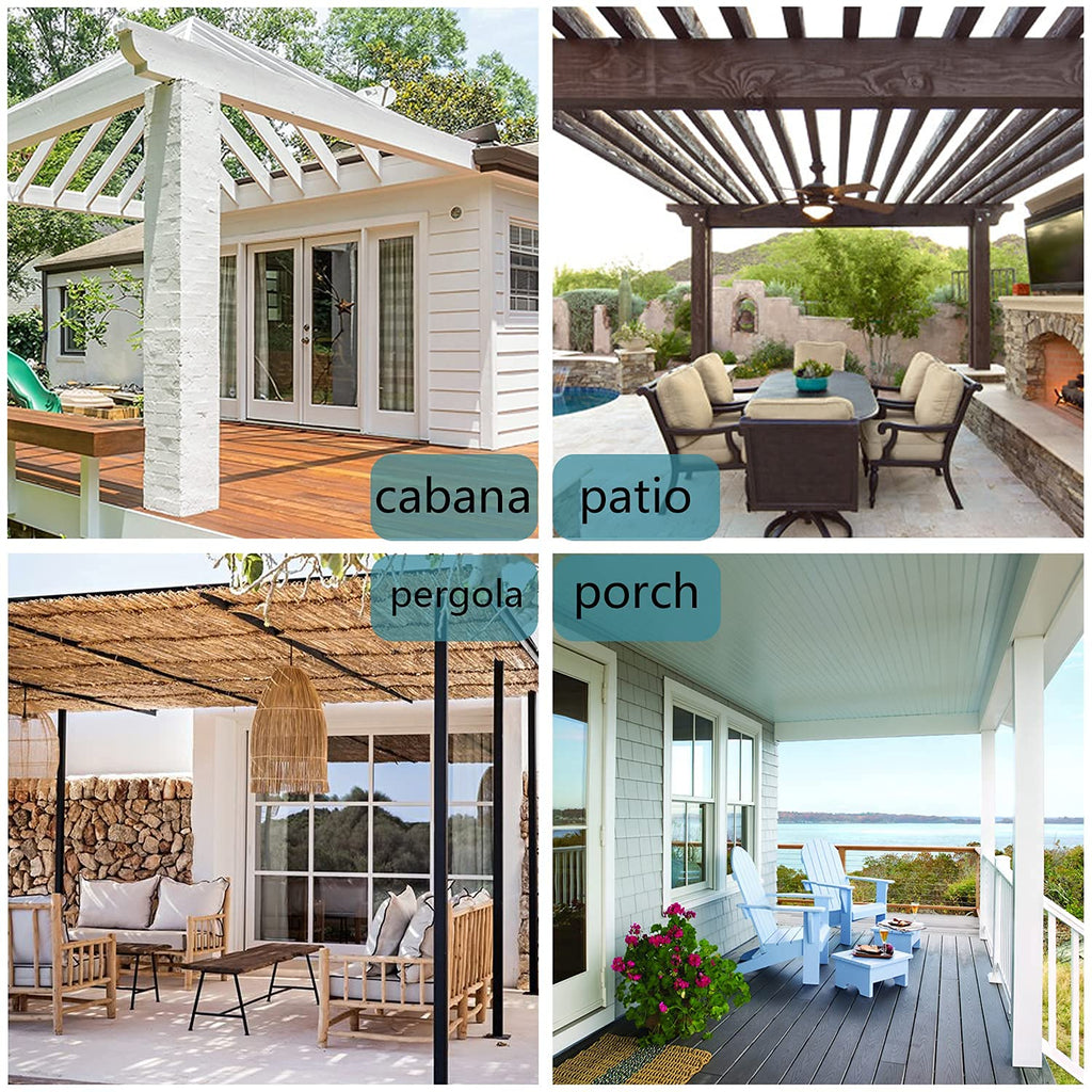 Outdoor Curtains Waterproof Thick Privacy