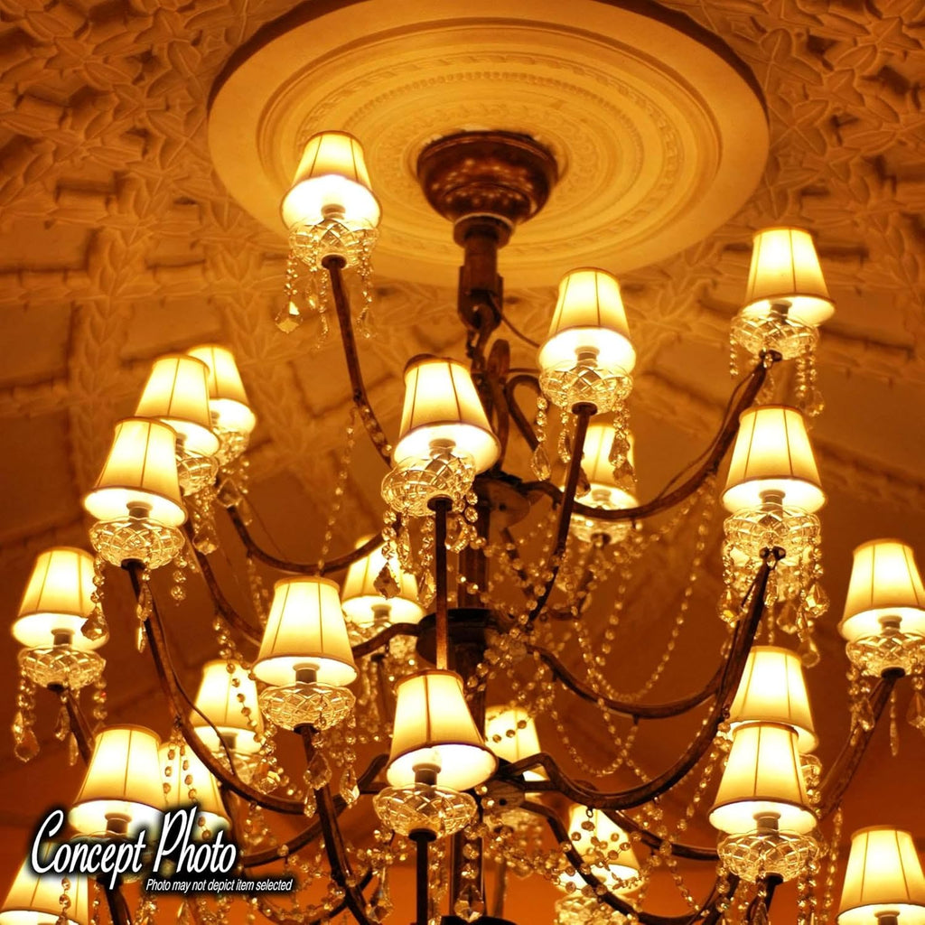 24 inch x 3 inch Decorative Polyurethane Ceiling Medallion Single Pack