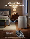 Portable Air Conditioner 318S, 8000 BTU ASHRAE (5000 BTU DOE) Smart AC Unitwith Drainage-free Cooling