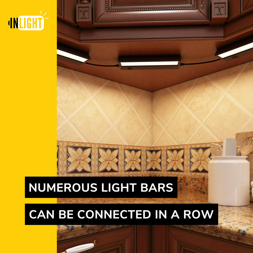 Swivel LED Under Cabinet Light, 3-CCT Selectable, Bronze