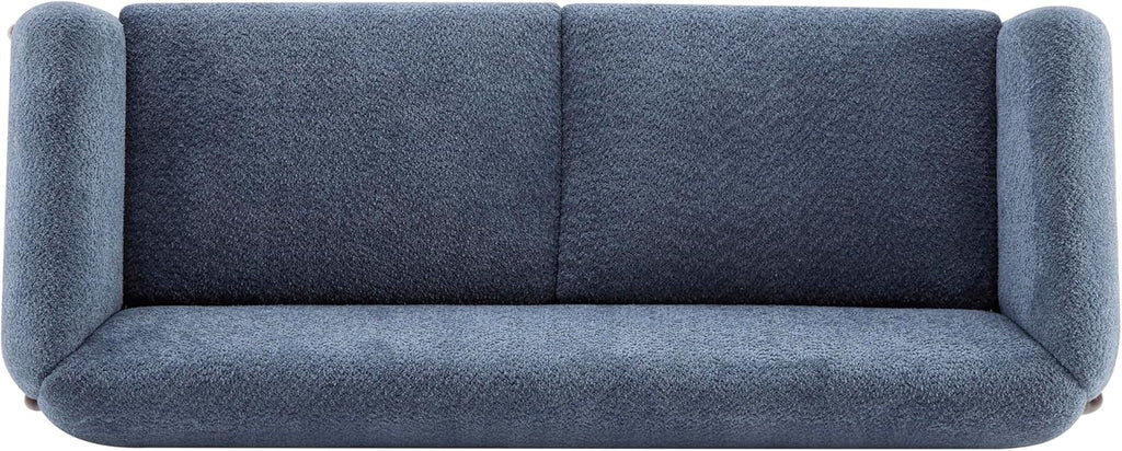 Almab 82 Inches Sofa Couch, Cozy Boucle Upholstered 3-Seater Sofa, Wood Frame Couch, Comfy Couches , Modern Sofa
