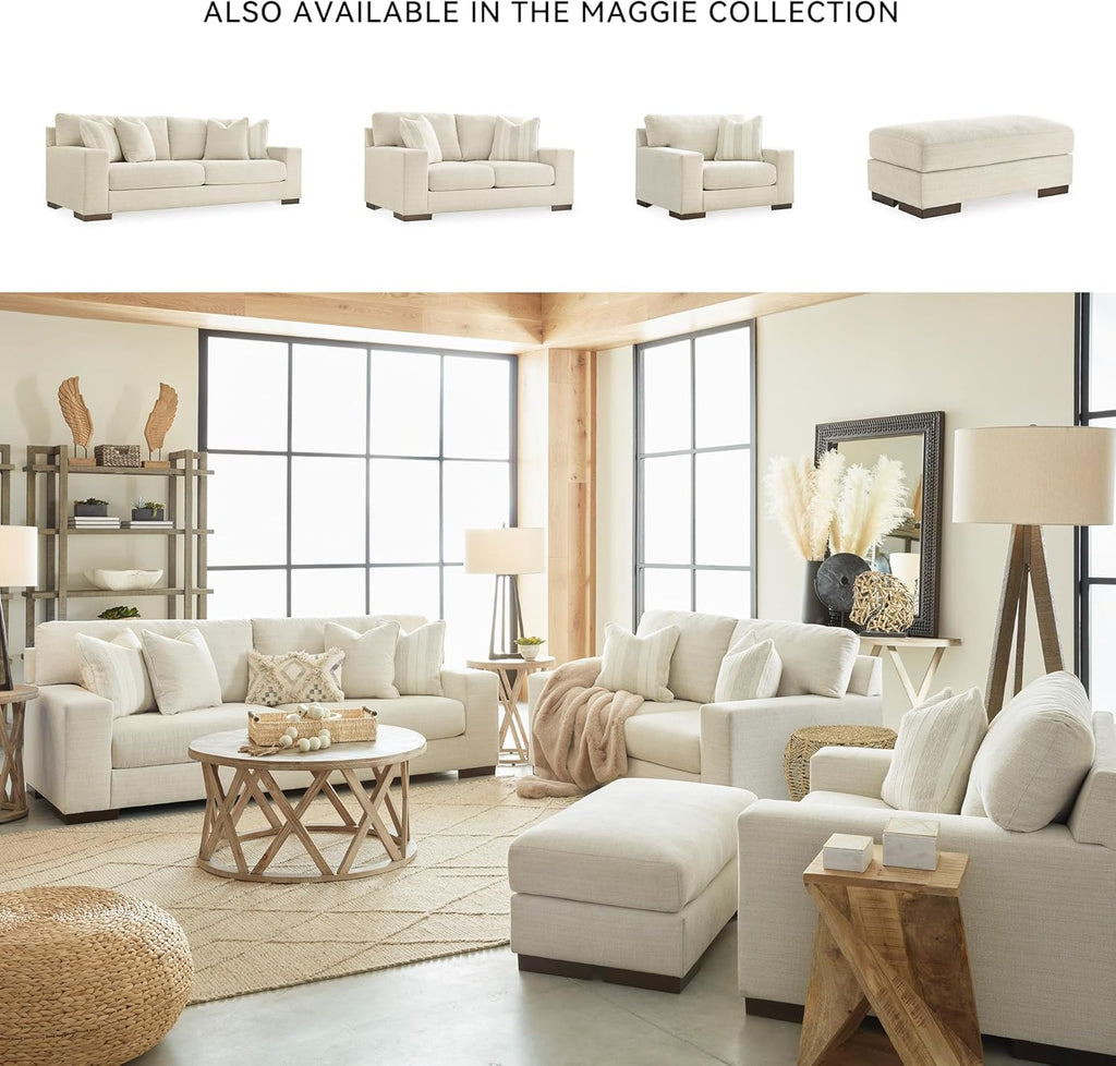 Modern Lounge Chair — Beige