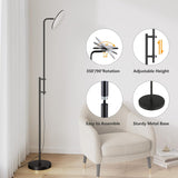 32W/3000LM Floor Lamps, Super Bright LED Standing Lamp with Remote Control