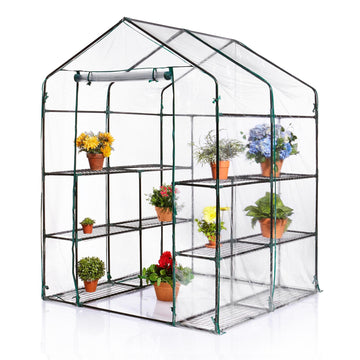 Walk-In Greenhouse (56.25" L x 57.5" W x 76.75" H)