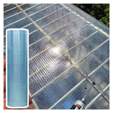 Polycarbonate Roofing Sheet Greenhouse Panels, Greenhouse Roof Covering UV Resistant Rainproof Plastic Roofing for