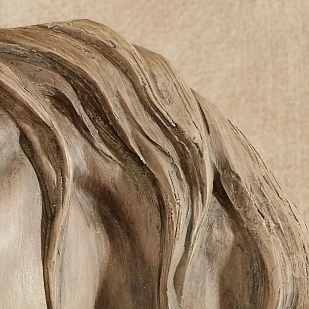 Loving Horses Table Sculpture, Tan