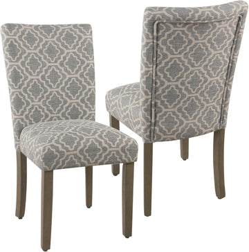 Parsons Dining Chair, Grey (Set of 2)