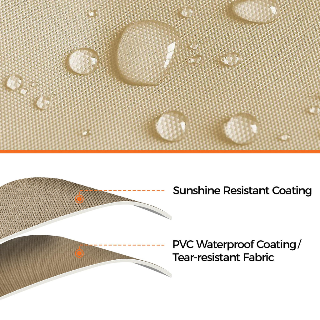 Round Fire Pit Covers Waterproof