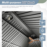 10'x12' Gazebo Hardtop Gazebo, Aluminum Pergola with Double  - Image 5