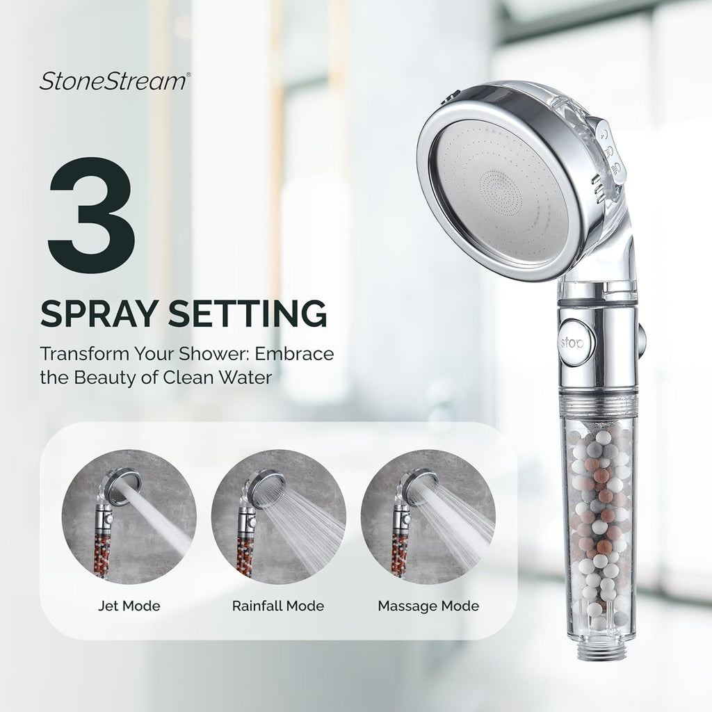 Original StoneStream Filtered Shower Head
