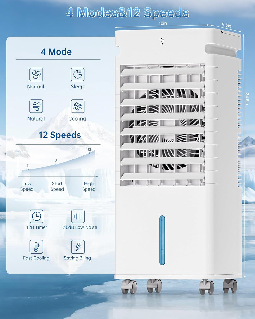 Portable Air Conditioners, Swamp Cooler Portable AC Unit for Room