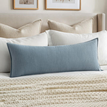 Decorative Long Lumbar Throw Pillow Cover