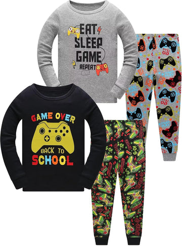 Boys Pajamas Piece Pyjama Set for Kids Boys Clothes PJs